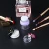 imageAccmor 20 Pcs Empty Clear Plastic Sample Containers with Lids 01101803505307 OZ Size Cosmetic Jars with 5 Pieces Mini Spatulas Makeup Sample Container Jars for Travel Storagerandom color