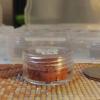 imageAccmor 50 Pieces 3g Empty Clear Plastic Sample Containers with Lids Cosmetic Jars with 5 Pieces Mini SpatulasClear