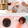 imageAccmor Glass Jars with Lids 4 Pack 2 OZ Amber Makeup Sample Container with Inner Liners amp Spatulas Leak Proof Round Travel Cosmetic Storage for DIY Making Lotions Creams Body Scrub Bath SaltsAmber