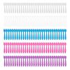 imageAccmor 100 Pack Makeup Spatulas Mini Spatulas Scoop for Cosmetic Reusable Frosted Cosmetic Spatula Small Plastic Face Lotion Applicator Tool for Mixing Facial Creams Face Mask Skin Care5 Colors  300 PCS