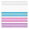 imageAccmor 100 Pack Makeup Spatulas Mini Spatulas Scoop for Cosmetic Reusable Frosted Cosmetic Spatula Small Plastic Face Lotion Applicator Tool for Mixing Facial Creams Face Mask Skin Care5 Colors  150 PCS