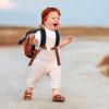 imageAccmor Toddler Leash Backpack Child Safety Backpack with Anti Lost Wrist Link Mini Kids Travel Essential Mini Rucksack Walking Harness Cute Concrete Truck Bag Childrens Leash Strap for Baby BoysBlackBrown  Excavator