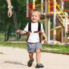 imageAccmor Toddler Leash Backpack Child Safety Backpack with Anti Lost Wrist Link Mini Kids Travel Essential Mini Rucksack Walking Harness Cute Concrete Truck Bag Childrens Leash Strap for Baby BoysBlackBrown Concrete mixer truck
