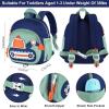 imageAccmor Toddler Leash Backpack Child Safety Backpack with Anti Lost Wrist Link Mini Kids Travel Essential Mini Rucksack Walking Harness Cute Concrete Truck Bag Childrens Leash Strap for Baby BoysDark BlueGreen  Excavator