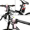 imageAccmor Stroller Cup Holder with Hook Set Universal Cup Holder for Uppababy Nuna Doona Strollers 360  Rotatable Bottle Holder for Stroller Bike Wheelchair Walker Scooter Black1  Classic Cup Holder  1 Hook