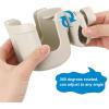 imageAccmor Stroller Cup Holder with Phone Holder Bike Cup Holder Universal Cup Holder for Uppababy Nuna Doona Strollers 2in1 Cup Phone Holder for Stroller Bike AccessoryAll Off White