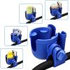 imageAccmor Stroller Cup Holder with Phone Holder Bike Cup Holder Universal Cup Holder for Uppababy Nuna Doona Strollers 2in1 Cup Phone Holder for Stroller Bike AccessoryAll Dark Blue  All Dark Blue