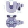 imageAccmor Stroller Cup Holder with Phone Holder Bike Cup Holder Universal Cup Holder for Uppababy Nuna Doona Strollers 2in1 Cup Phone Holder for Stroller Bike AccessoryAll Orchid Purple