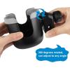 imageAccmor Stroller Cup Holder with Phone Holder Bike Cup Holder Universal Cup Holder for Uppababy Nuna Doona Strollers 2in1 Cup Phone Holder for Stroller Bike AccessoryMix Grey