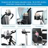 imageAccmor Stroller Cup Holder with Phone Holder Bike Cup Holder Universal Cup Holder for Uppababy Nuna Doona Strollers 2in1 Cup Phone Holder for Stroller Bike AccessoryMix Grey