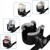 imageAccmor Stroller Cup Holder with Phone Holder Bike Cup Holder Universal Cup Holder for Uppababy Nuna Doona Strollers 2in1 Cup Phone Holder for Stroller Bike AccessoryMix Grey