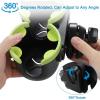 imageAccmor Stroller Cup Holder with Phone Holder Bike Cup Holder Universal Cup Holder for Uppababy Nuna Doona Strollers 2in1 Cup Phone Holder for Stroller Bike AccessoryDouble HolderGreen
