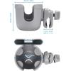 imageAccmor Stroller Cup Holder with Phone Holder Bike Cup Holder Universal Cup Holder for Uppababy Nuna Doona Strollers 2in1 Cup Phone Holder for Stroller Bike AccessoryAll Grey