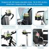 imageAccmor Stroller Cup Holder with Phone Holder Bike Cup Holder Universal Cup Holder for Uppababy Nuna Doona Strollers 2in1 Cup Phone Holder for Stroller Bike AccessoryMix Green