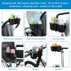 imageAccmor Stroller Cup Holder with Phone Holder Bike Cup Holder Universal Cup Holder for Uppababy Nuna Doona Strollers 2in1 Cup Phone Holder for Stroller Bike AccessoryDouble HolderOther Shape