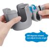 imageAccmor Stroller Cup Holder with Phone Holder Bike Cup Holder Universal Cup Holder for Uppababy Nuna Doona Strollers 2in1 Cup Phone Holder for Stroller Bike AccessoryAll Grey