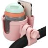 imageAccmor Stroller Cup Holder with Phone Holder Bike Cup Holder Universal Cup Holder for Uppababy Nuna Doona Strollers 2in1 Cup Phone Holder for Stroller Bike AccessoryAll Light Pink  All Light Pink