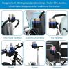 imageAccmor Stroller Cup Holder with Phone Holder Bike Cup Holder Universal Cup Holder for Uppababy Nuna Doona Strollers 2in1 Cup Phone Holder for Stroller Bike AccessoryMix Blue