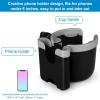 imageAccmor Stroller Cup Holder with Phone Holder Bike Cup Holder Universal Cup Holder for Uppababy Nuna Doona Strollers 2in1 Cup Phone Holder for Stroller Bike AccessoryMix Grey