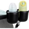 imageAccmor Stroller Cup Holder with Phone Holder Bike Cup Holder Universal Cup Holder for Uppababy Nuna Doona Strollers 2in1 Cup Phone Holder for Stroller Bike AccessoryDouble Holder without Phone Holder