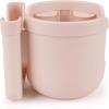 imageAccmor Stroller Cup Holder with Phone Holder Bike Cup Holder Universal Cup Holder for Uppababy Nuna Doona Strollers 2in1 Cup Phone Holder for Stroller Bike AccessoryAll Crystal Pink
