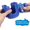 imageAccmor Stroller Cup Holder with Phone Holder Bike Cup Holder Universal Cup Holder for Uppababy Nuna Doona Strollers 2in1 Cup Phone Holder for Stroller Bike AccessoryAll Dark Blue