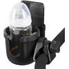 imageAccmor Stroller Cup Holder with Phone Holder Bike Cup Holder Universal Cup Holder for Uppababy Nuna Doona Strollers 2in1 Cup Phone Holder for Stroller Bike AccessoryAll Black