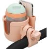 imageAccmor Stroller Cup Holder with Phone Holder Bike Cup Holder Universal Cup Holder for Uppababy Nuna Doona Strollers 2in1 Cup Phone Holder for Stroller Bike AccessoryAll Pink  All Pink