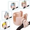 imageAccmor Stroller Cup Holder with Phone Holder Bike Cup Holder Universal Cup Holder for Uppababy Nuna Doona Strollers 2in1 Cup Phone Holder for Stroller Bike AccessoryAll Crystal Pink