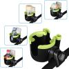 imageAccmor Stroller Cup Holder with Phone Holder Bike Cup Holder Universal Cup Holder for Uppababy Nuna Doona Strollers 2in1 Cup Phone Holder for Stroller Bike AccessoryMix Green