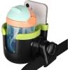 imageAccmor Stroller Cup Holder with Phone Holder Bike Cup Holder Universal Cup Holder for Uppababy Nuna Doona Strollers 2in1 Cup Phone Holder for Stroller Bike AccessoryMix Green