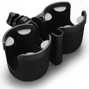 imageAccmor Stroller Cup Holder with Phone Holder Bike Cup Holder Universal Cup Holder for Uppababy Nuna Doona Strollers 2in1 Cup Phone Holder for Stroller Bike AccessoryDouble HolderOther Shape