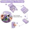 imageAccmor Toddler Harness Leash with Anti Lost Wrist Link Kids Walking Harness Child Restraints for Walking Outdoor Travel Cute Dinosuar Portable Baby Holder Tether Wristband Strap for BoysPurpleRabbit