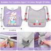 imageAccmor Toddler Harness Leash with Anti Lost Wrist Link Kids Walking Harness Child Restraints for Walking Outdoor Travel Cute Dinosuar Portable Baby Holder Tether Wristband Strap for BoysPurpleRabbit