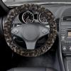 imageAccmor Fuzzy Steering Wheel Cover Leopard Fluffy Car Wheel Cover for Women Men Soft Furry Vehicle Steering Wheel Protector Warm NonSlip Car Accessories 15 inch Universal Fit Auto Suvs Truck