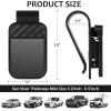 imageAccmor Sunglasses Holder for Car Black Sun Visor Sunglass and Ticket Card Clip OneHandedOperation Glasses Eyeglasses Hanger Mount Universal Car Interior Accessories for Auto SUV Truck Pickup2