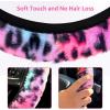 imageFuzzy Steering Wheel Cover for Women Girls Accmor Universal Fit 15 inch Fur Car Wheel Cover amp Handbrake Cover amp Gear Shift Cover Set Fashion Leopard Winter Warm Fluffy Vehicle Wheel ProtectorColorfulBlack Leopard