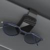 imageAccmor Sunglasses Holder for Car Black Sun Visor Sunglass and Ticket Card Clip OneHandedOperation Glasses Eyeglasses Hanger Mount Universal Car Interior Accessories for Auto SUV Truck Pickup1