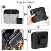 imageAccmor Car Trash Can with Lid Leakproof Vehicle Garbage Organizer Holder Bin with 60 Pcs Trash Bags Mini Auto Dustbin Interior Accessories Storage Container for SUV Office HomeBlackWhite Rhinestone