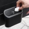 imageAccmor Car Trash Can with Lid Leakproof Vehicle Garbage Organizer Holder Bin with 60 Pcs Trash Bags Mini Auto Dustbin Interior Accessories Storage Container for SUV Office HomeBlack