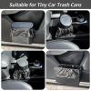 imageAccmor Mini Car Trash Can Bags for Auto Trash Bin 120 Count Small Garbage Bags Organizer TearResistant Liner Refills Vehicle Trash Can is not Included BlackBlack