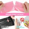 imageAccmor Mini Car Trash Can Bags for Auto Trash Bin 120 Count Small Garbage Bags Organizer TearResistant Liner Refills Vehicle Trash Can is not Included BlackBlack  White  Pink  Blue