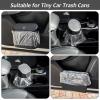 imageAccmor Mini Car Trash Can Bags for Auto Trash Bin 120 Count Small Garbage Bags Organizer TearResistant Liner Refills Vehicle Trash Can is not Included BlackWhite