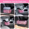 imageAccmor Mini Car Trash Can Bags for Auto Trash Bin 120 Count Small Garbage Bags Organizer TearResistant Liner Refills Vehicle Trash Can is not Included BlackPink