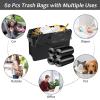 imageAccmor Mini Trash Bags for Car 4 Rolls60 Counts Small LeakProof Car Garbage Bin Bag Multipurpose for Auto Waste Can amp Desktop Disposable Cars Litter Accessories Vehicle Dustbin is not Included4