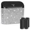 Black/White Rhinestone