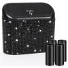 Black/Black Rhinestone