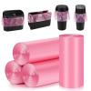 imageAccmor Mini Car Trash Can Bags for Auto Trash Bin 120 Count Small Garbage Bags Organizer TearResistant Liner Refills Vehicle Trash Can is not Included BlackPink