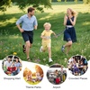 image:imageAccmor Toddler Waist Leash HandsFree Baby Safety Belt Anti Lost Waist Link with Lock Reflective Kids Leash Child Secure Public Walking Tether for Boys Girls amp ADHDASD Autistic ChildrenBlack