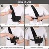 image:imageAccmor Shoulder Holster Gun Holster for Men Women Universal Underarm Chest Holsters Neoprene Vest Holsters Fits 1911 MampP Shield 9mm Glock 19 Sig P365 SampW Bodyguard